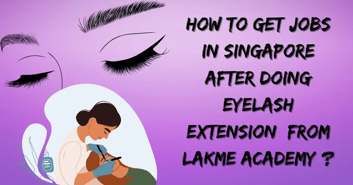 Eyelash extension from Lakme Academy